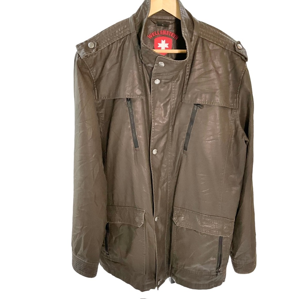 Wellensteyn Montgomery Military Field Jacket CoPuTec, Waxed Cotton Men's L - Picture 4 of 16